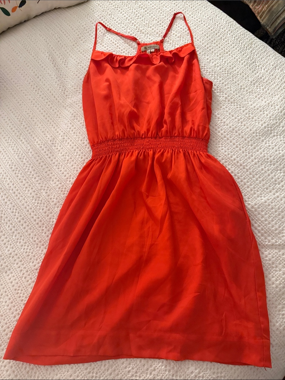 BCBGeneration Smocked Waist Dress